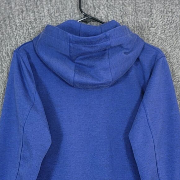 Uniqlo Jacket Womens Small Blue Hooded Performance Full Zip - Picture 8 of 12